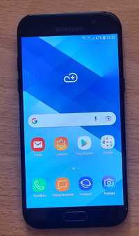 Смартфон Samsung A5 (2017) Black (SM-A520F)