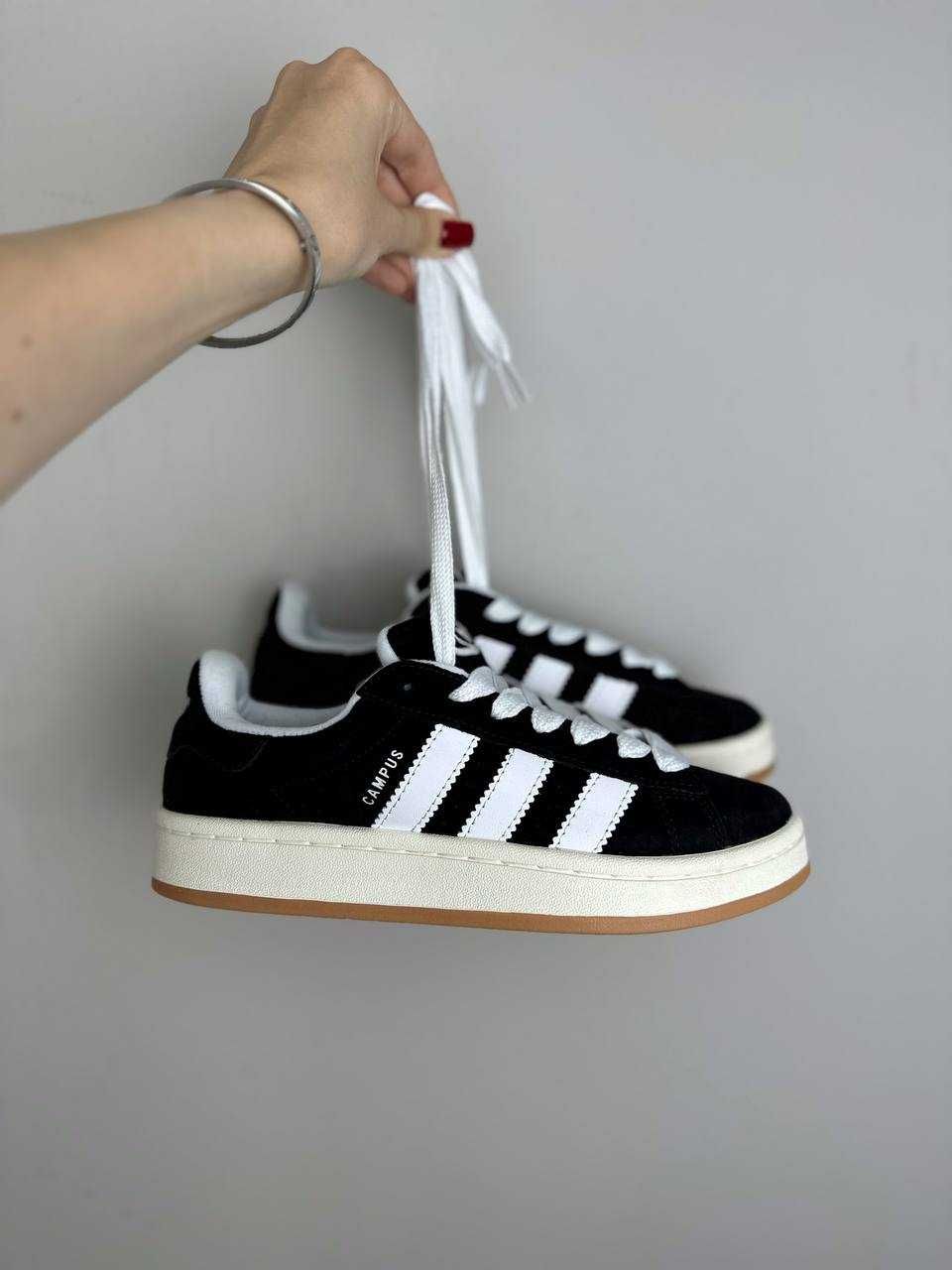 Кросівки Adidas Campus 00s Black White Кампус