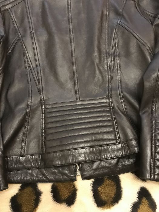 Кожаная куртка лёгкая(мото)Щкіряна куртка байкерська легка