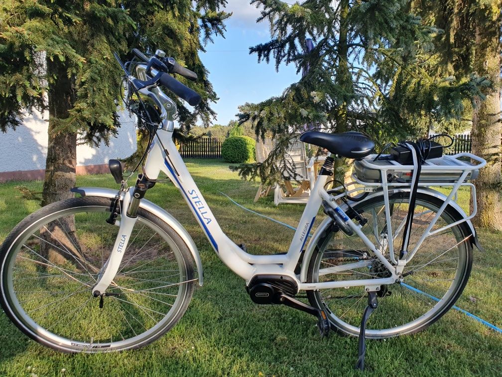 Holenderski rower Elektryczny Stella Allegra 2024r System Bafang 600km