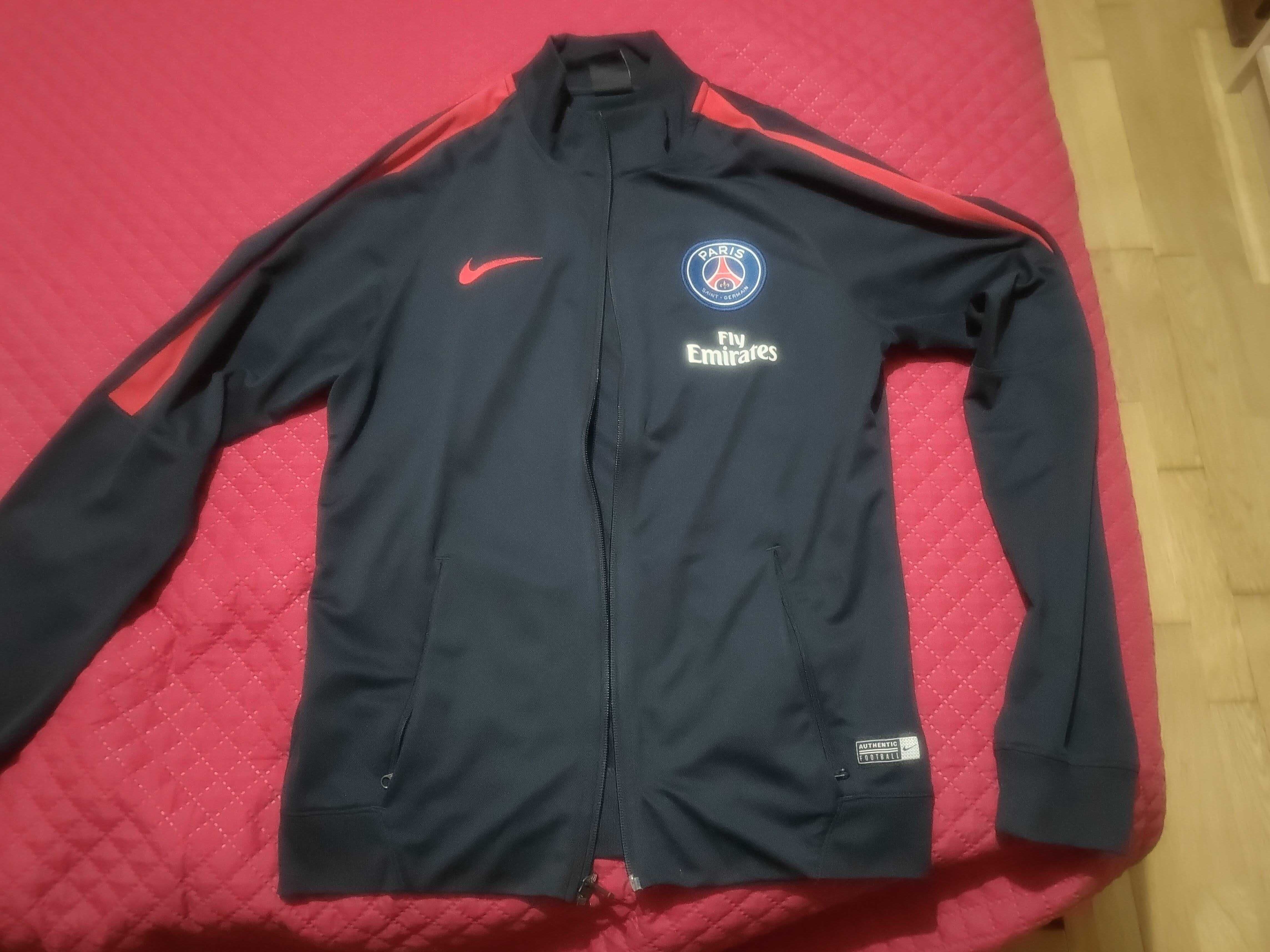 PSG – Casaco Oficial Nike – Autêntico, Azul e Vermelho (Como Novo)