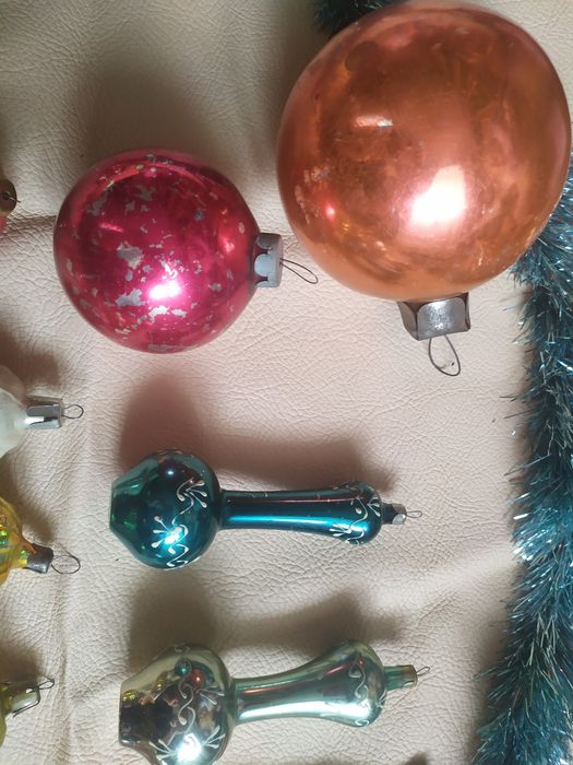 Ёлочные игрушки времени СССР