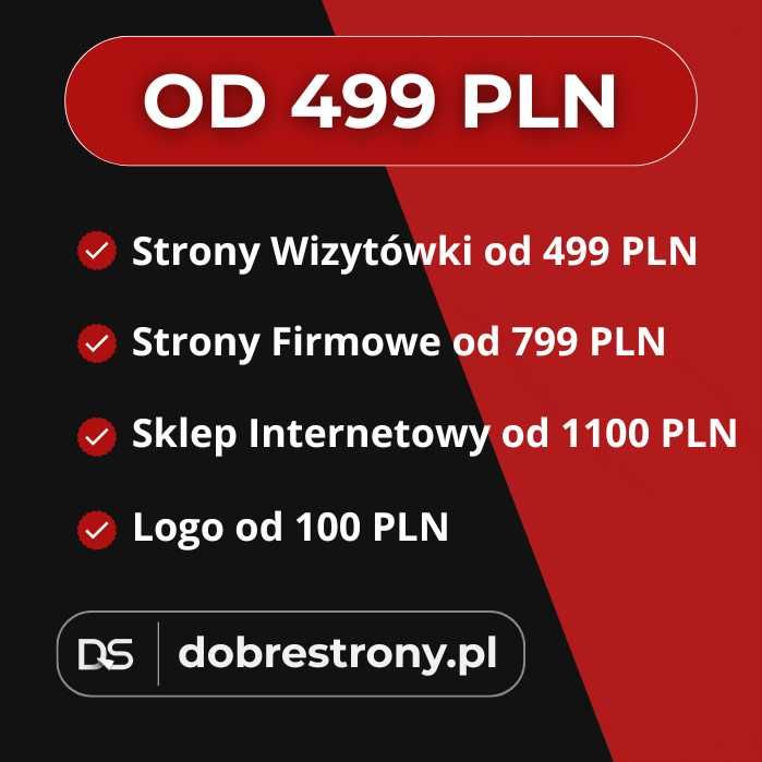 Tanie Strony Internetowe WordPress, Sklep internetowy, Wizytówka, Logo