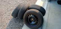 Okazja, Zimowe Opony Riken SNOW ,Fiat Panda  + Felgi Stalowe 14 cali