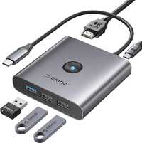 orico hub usb c 5w1 stacja dokująca vv