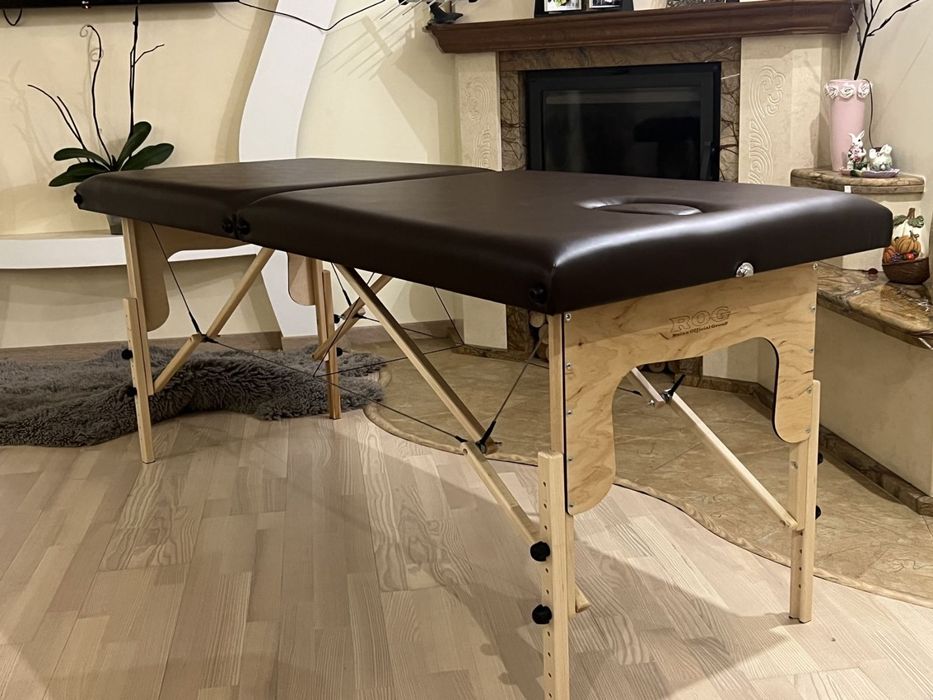 Масажний стіл ROG 60,70,80 міцний бук кушетка топчан БЕЗ передоплати