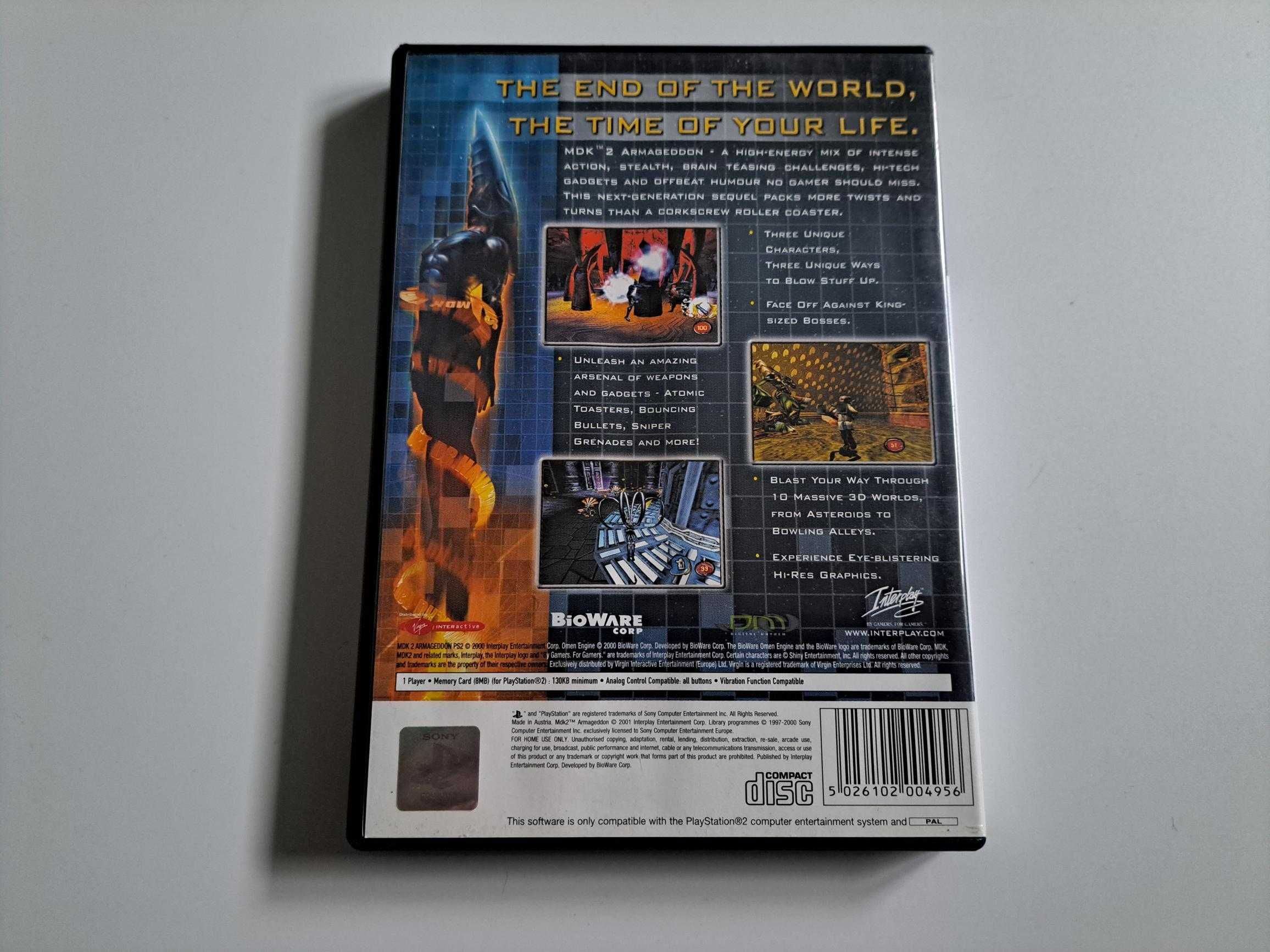 MDK 2 Armageddon PS2 Sony PlayStation 2