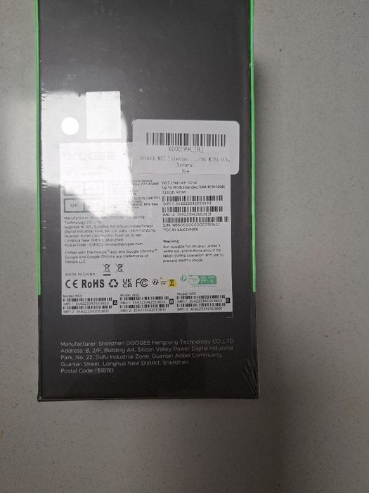 Smartphone DOOGEE N55 -oportunidade