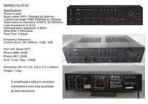 Amplificadors e Colunas Stereo: PIONEER, SANSUI E Alte Falantes PSB