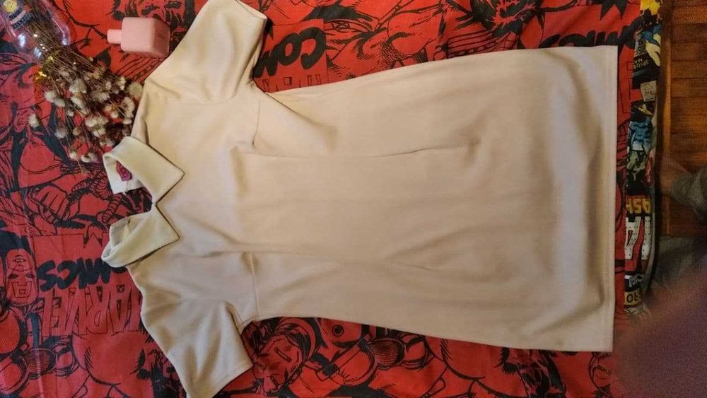 нежно розовое платье boohoo