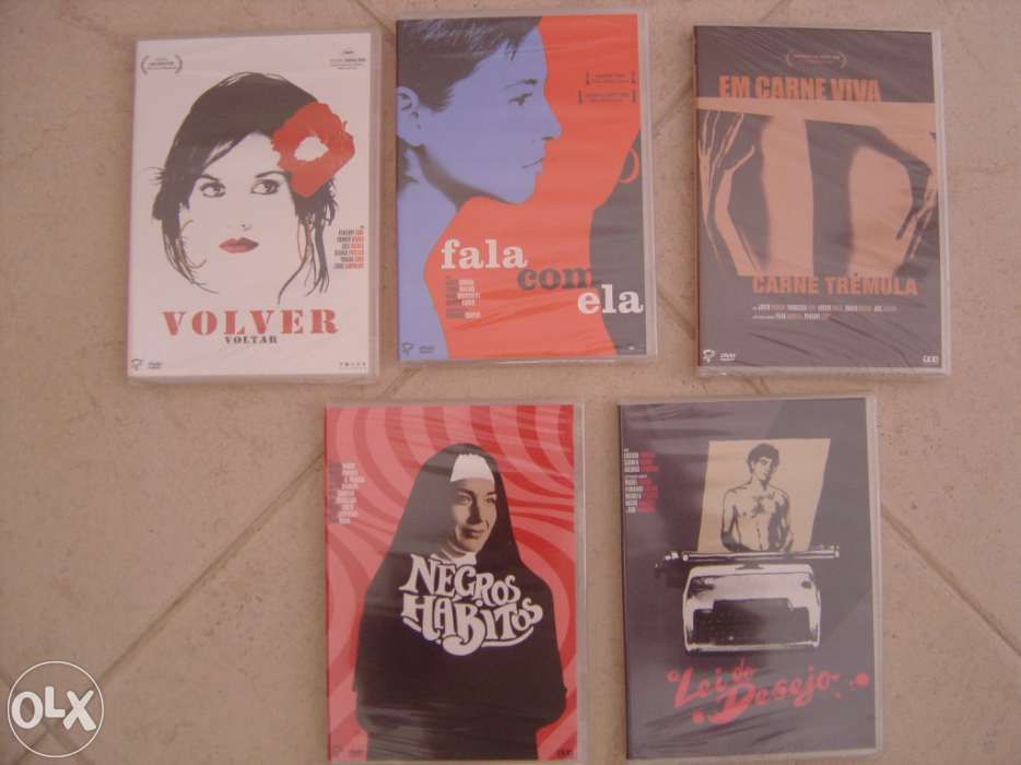 5 DVD Pedro Almodovar