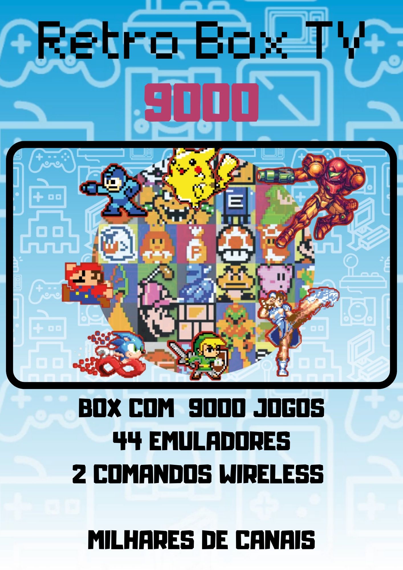 Retro Game Box TV