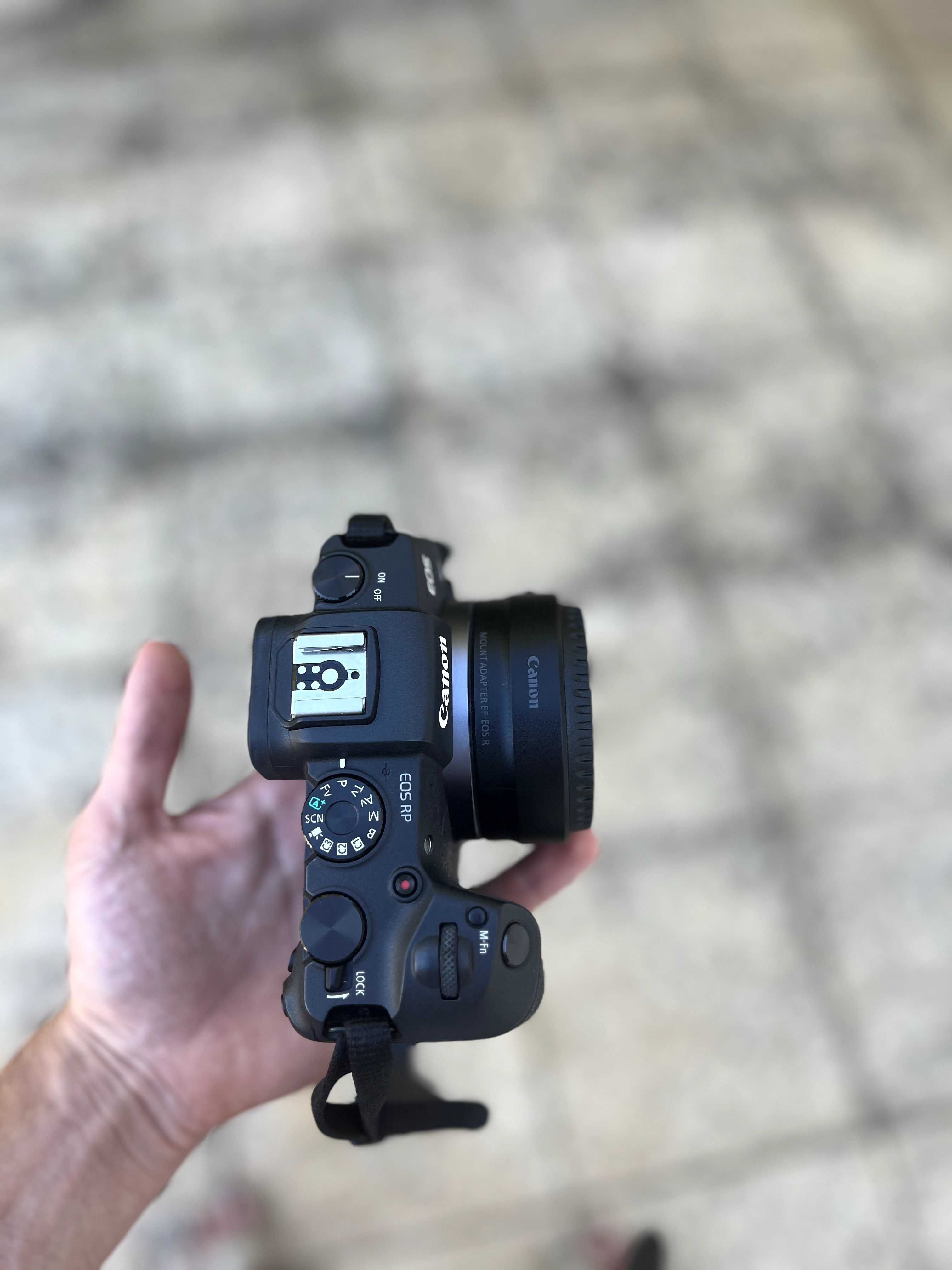 Canon EOS RP com Mount Adaptor