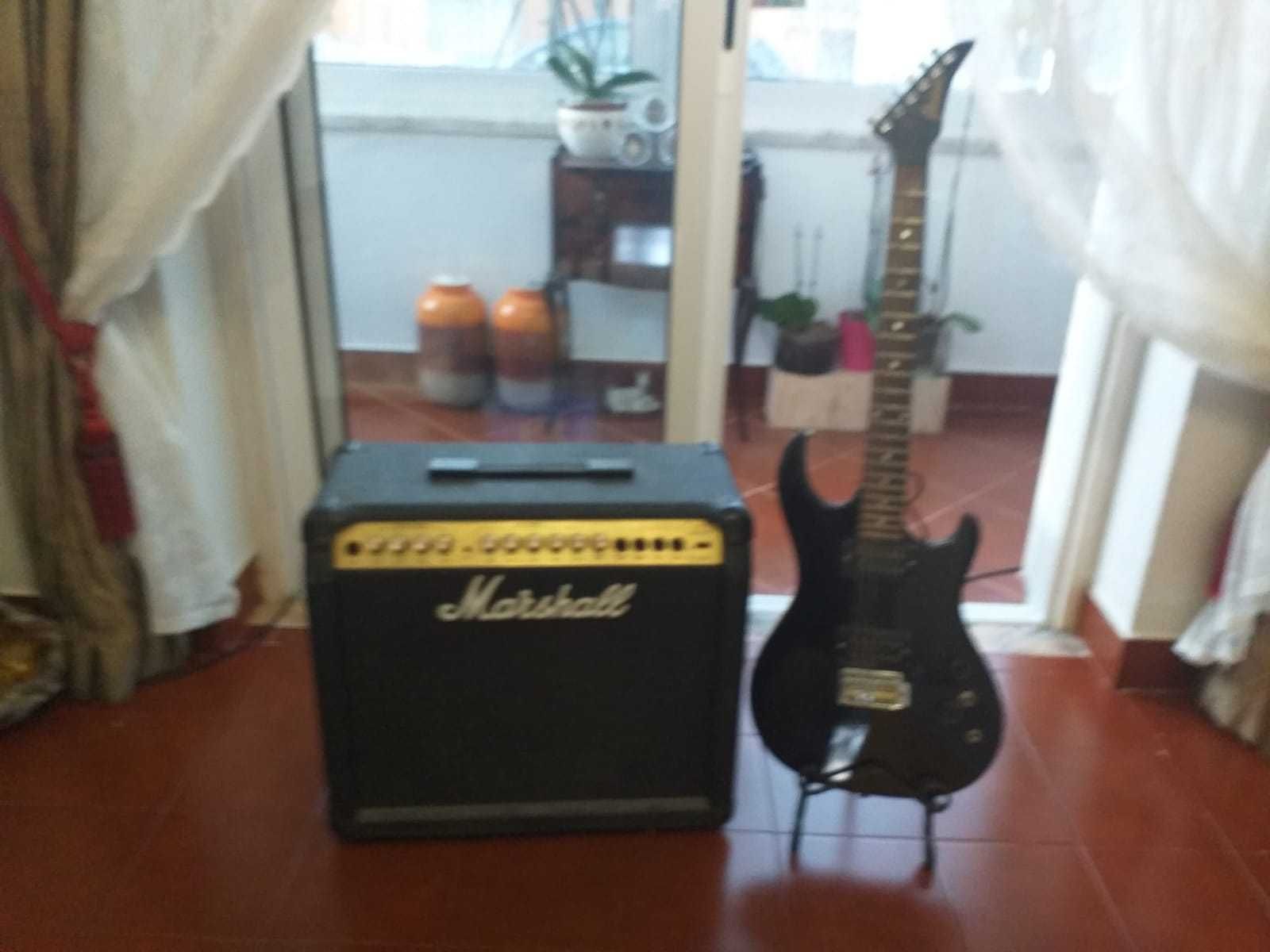 Guitarra e amplificador