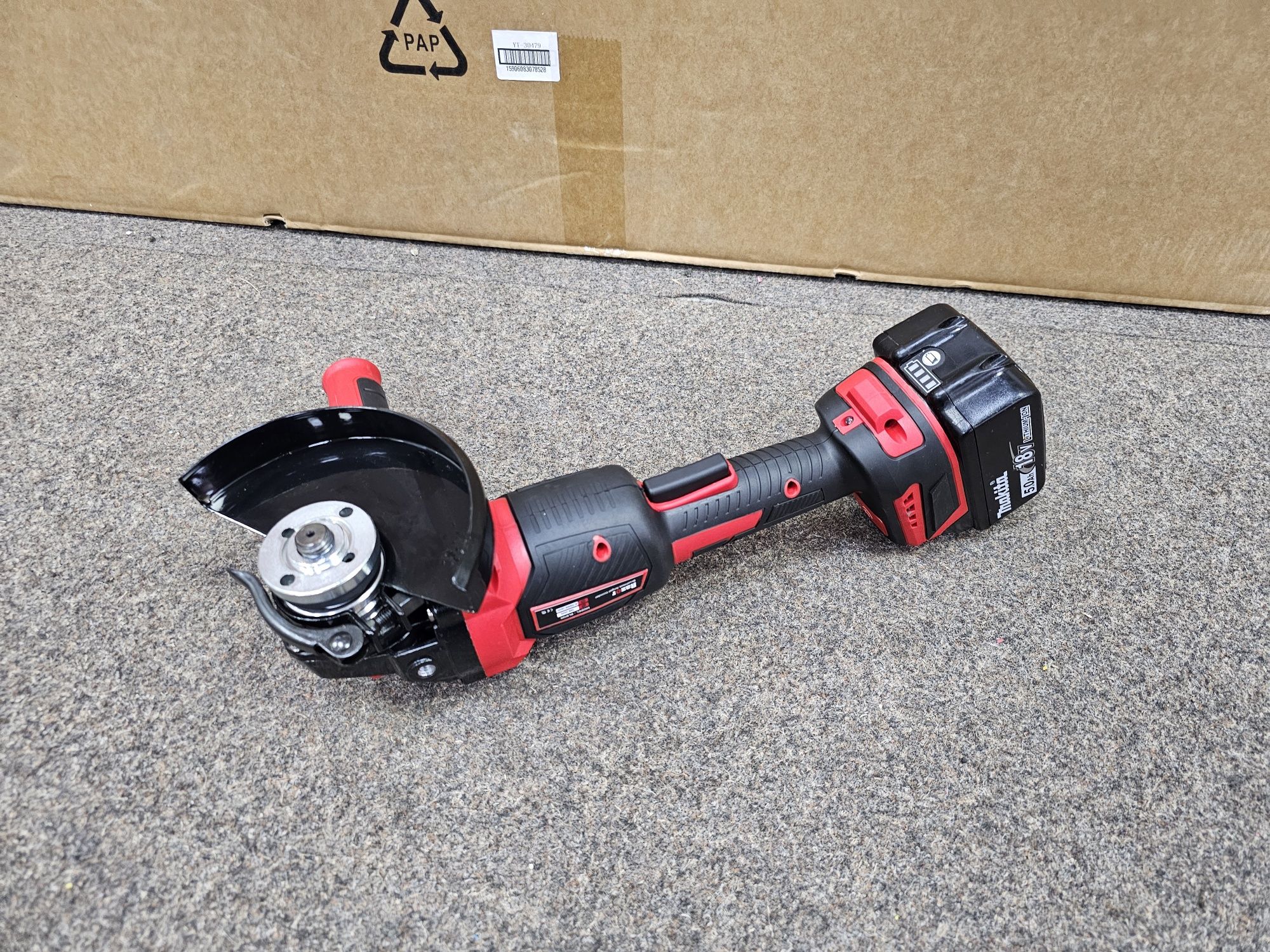 Бесплатная Доставка Болгарка Аккумуляторная  Razor BLB-125Pro