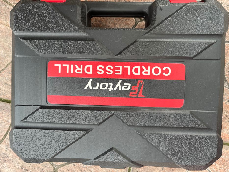 FEYTORY- Zestaw wkrętarek akumulatorowych 21 V z oświetleniem LED