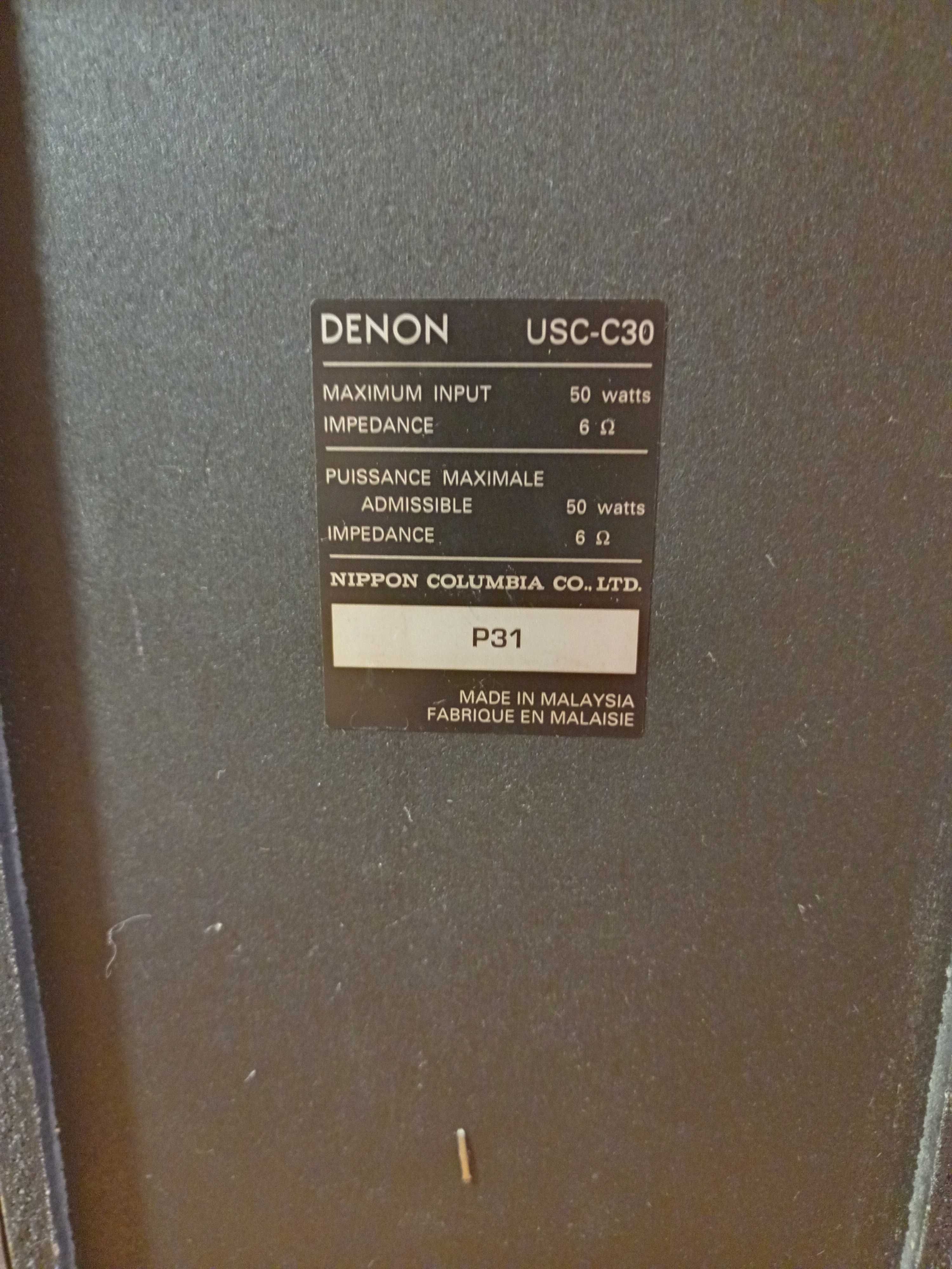 Акустика, колонки "Denon USC -C30"