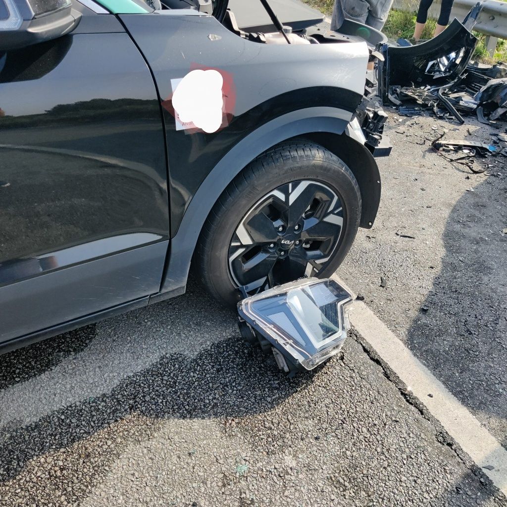 Kia e-niro acidentado