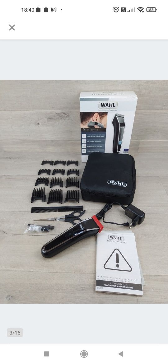 Wahl Lithium Pro 1902 Maszynka do strzyżenia OUTLET

Używana.

Sprawna