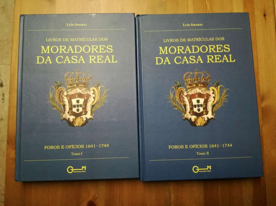 Livros de Matrícula dos Moradores da Casa Real - 2 vols. de Luis Amar