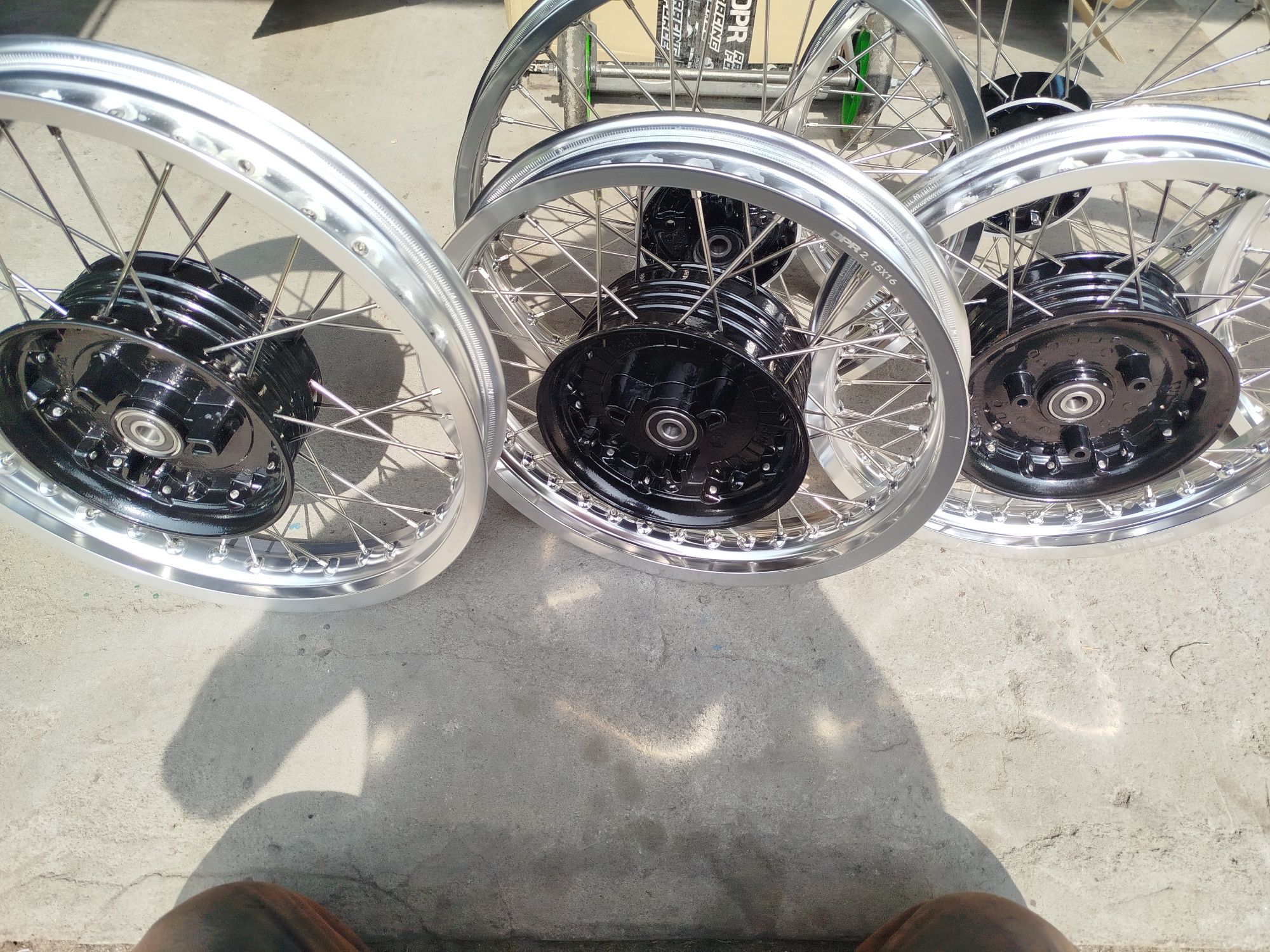 Koła mz 125 150 mz 251 250 etz nierdzewne szprychy