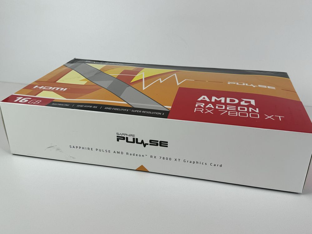 Нова Відеокарта SAPPHIRE Radeon RX 7800 XT Pulse 16 ГБ Гарантія