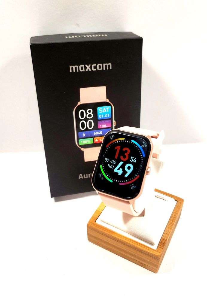 Smartwatch zegarek Max com aurum se gold FW36