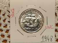 Portugal - moeda de prata de 5 escudos de 1948