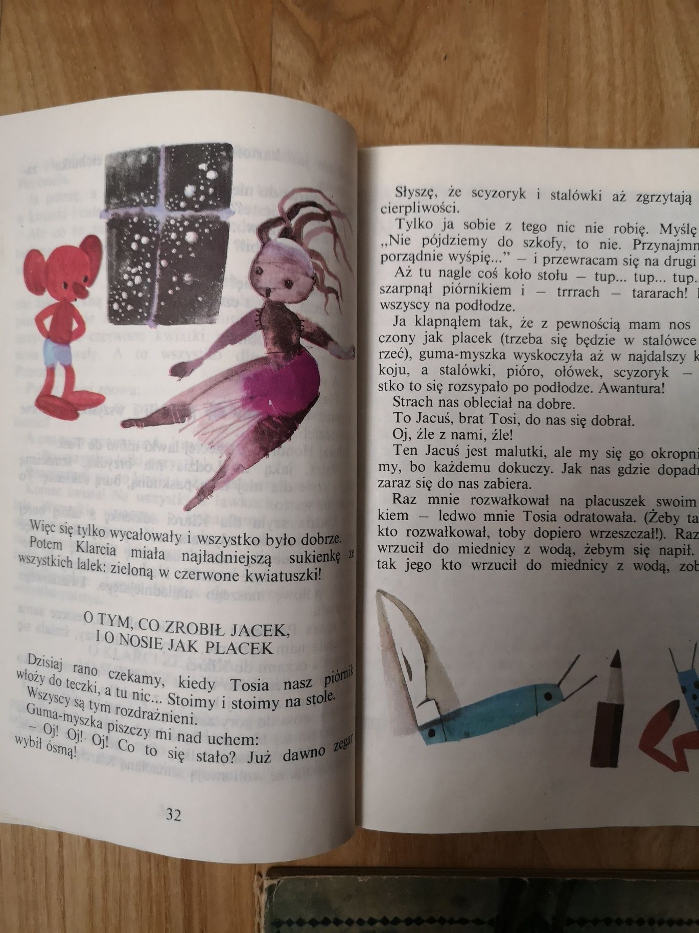 4 stare książki dla dzieci Porazińska Kownacka