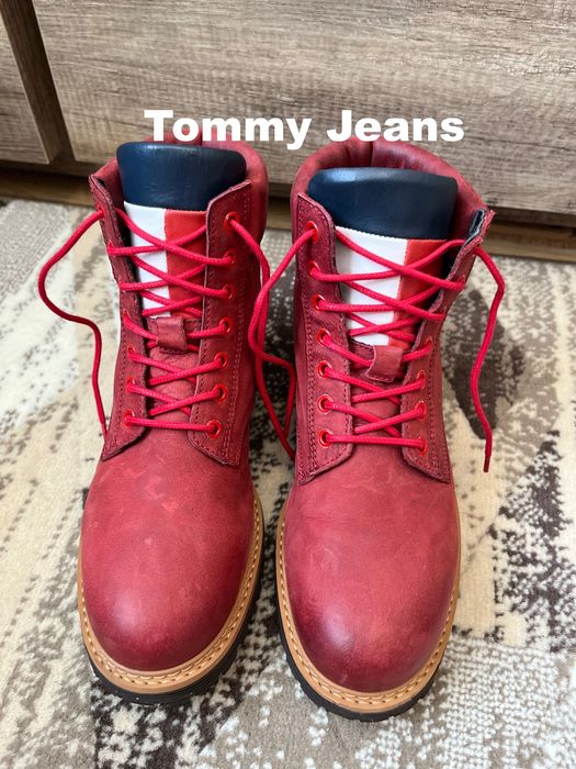 Tommy Hilfiger trzewiki męskie Nubuk rozmiar 42