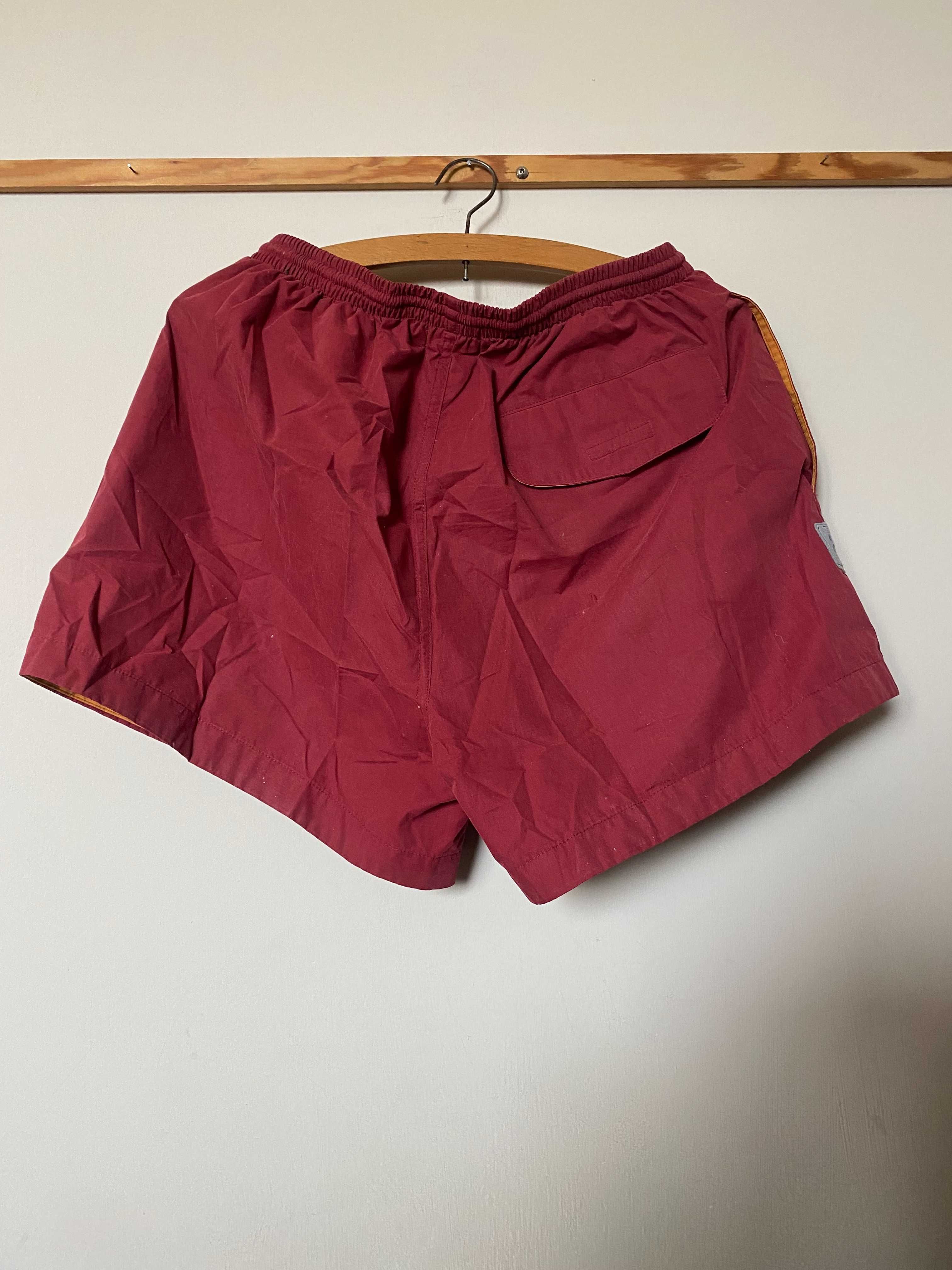 Męskie bordowe spodenki JACK WOLFSKIN - S/M - OKAZJA