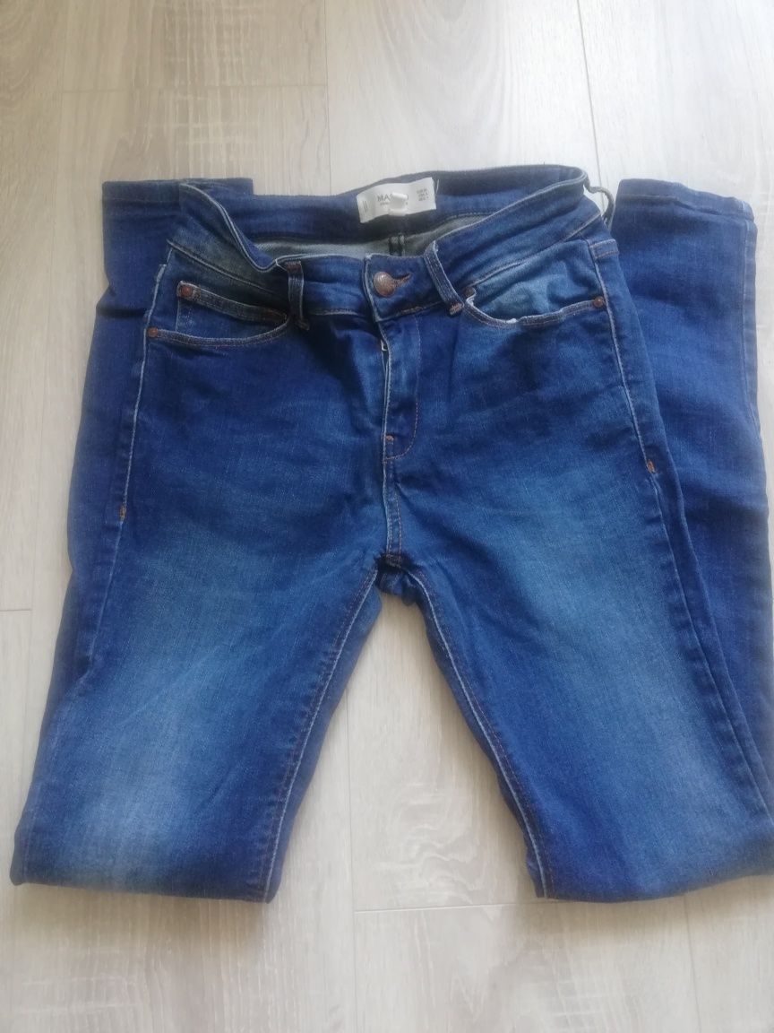Spodnie jeansowe Mango rozmiar xs