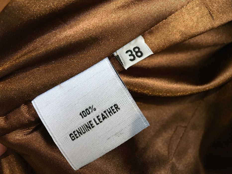 Жіноча шкіряна куртка дублянка Levinson оригінал р38