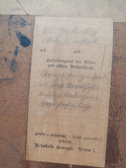 Portret Johann Gutenberg – oryginalna litografia Max Wulff