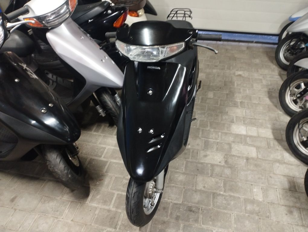 Скутер мопед Honda Dio чорний с контейнер без пробігу по Україні склад