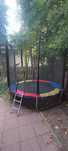 Trampolina just fun 252cm z siatką