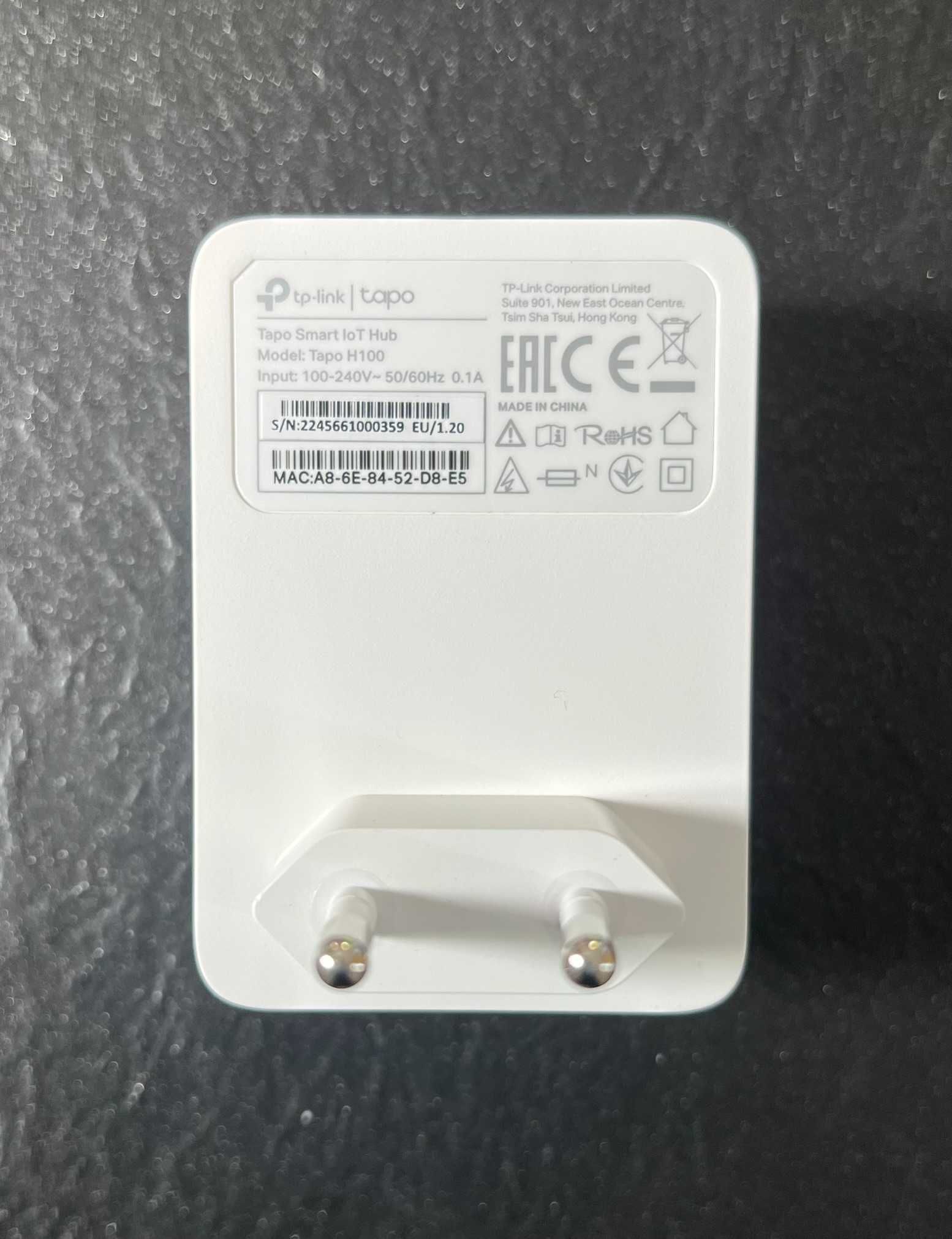 TP-LINK Tapo H100 Inteligentny Hub z dzwonkiem