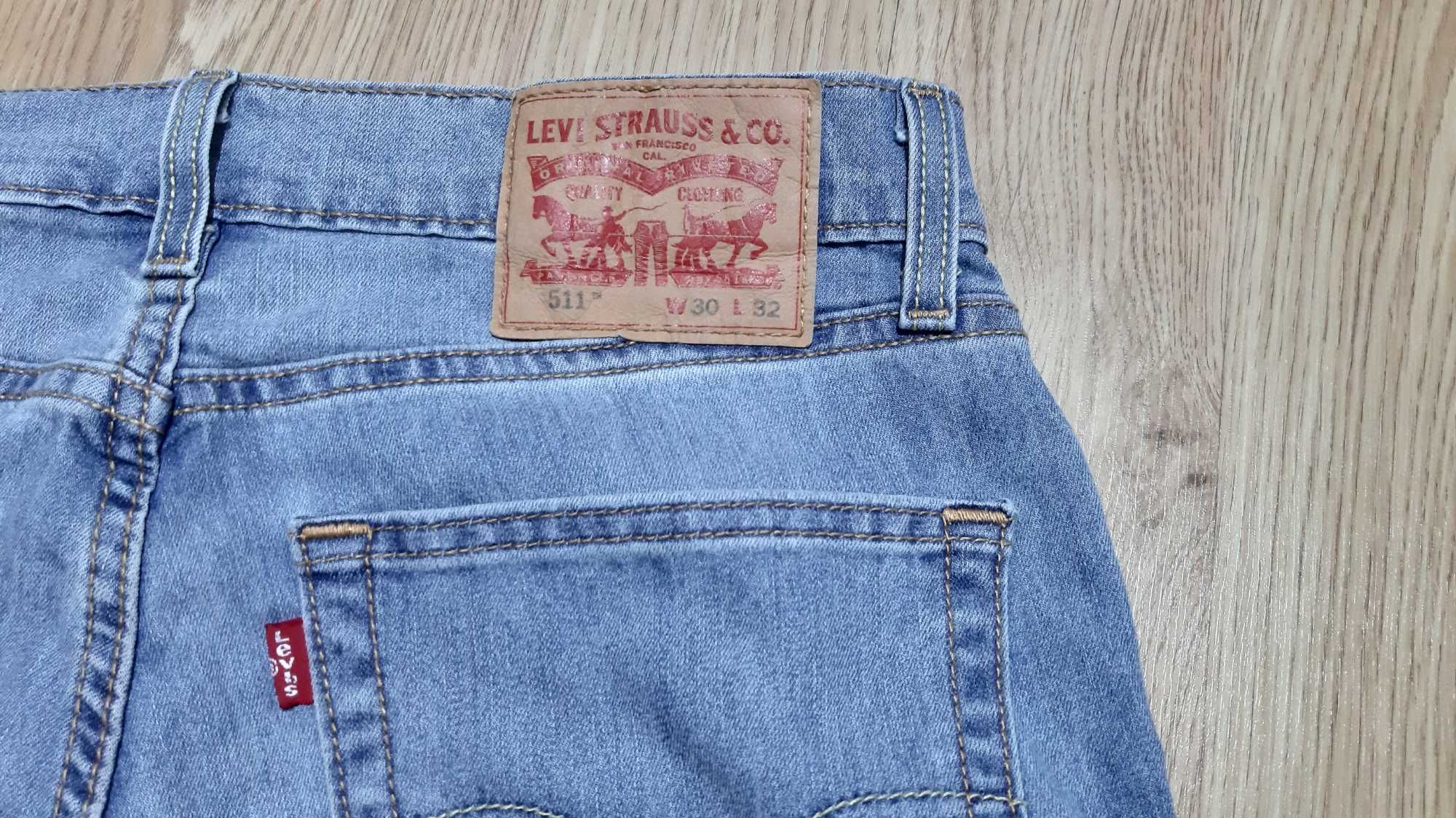 Levi's 511 damskie W30 L32, nowe ze stretchem