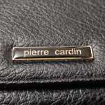 Czarny portfel Pierre Cardin