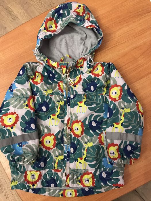 Куртка, ветровка, парка на флисе, мальчик, девочка 12мес 80 см