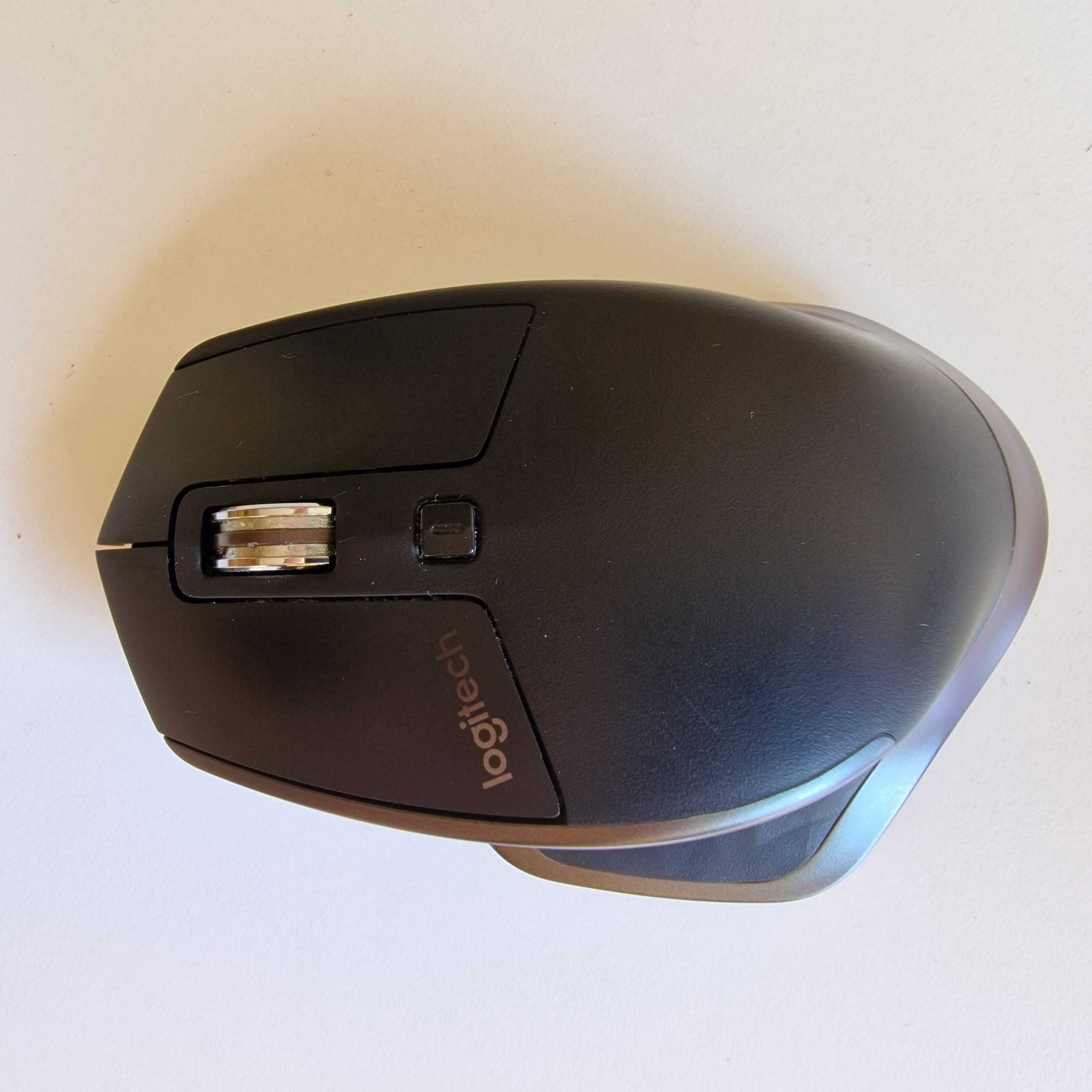 Mysz Logitech MX Master, odbiornik USB, ładowarka i kabel 100% sprawna