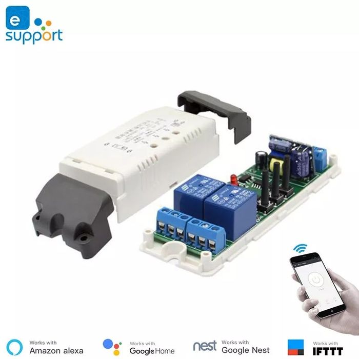 Sonoff rf+rf 7-32v rele inteligente