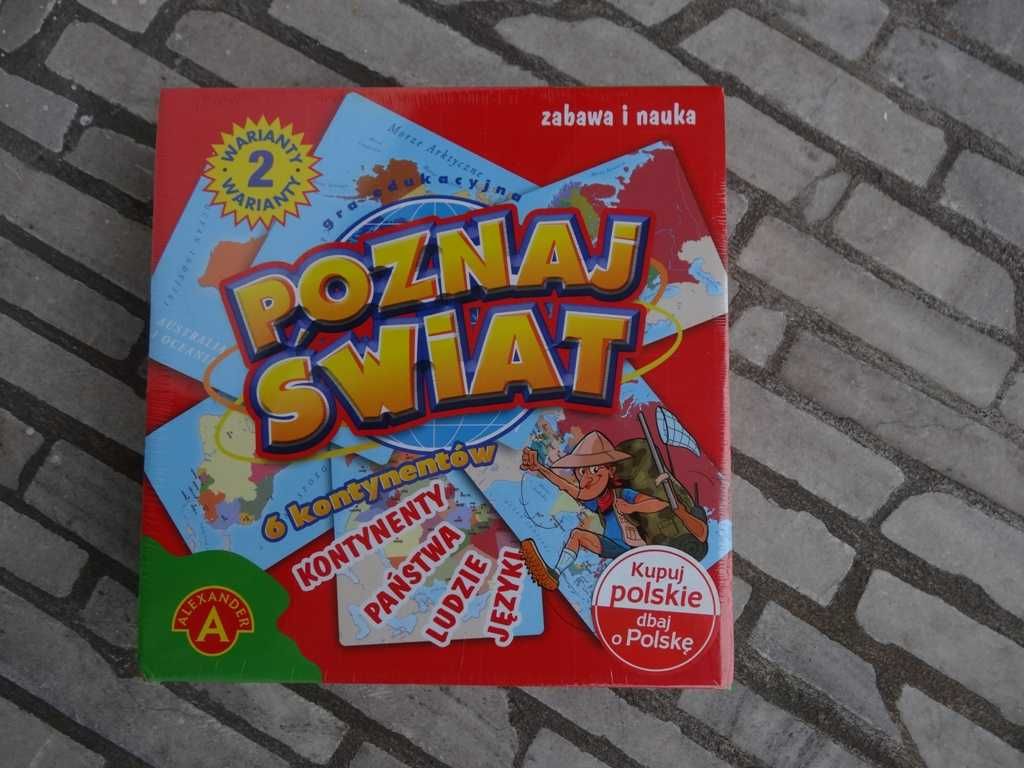 Nowa Gra edukacyjna Poznaj świat