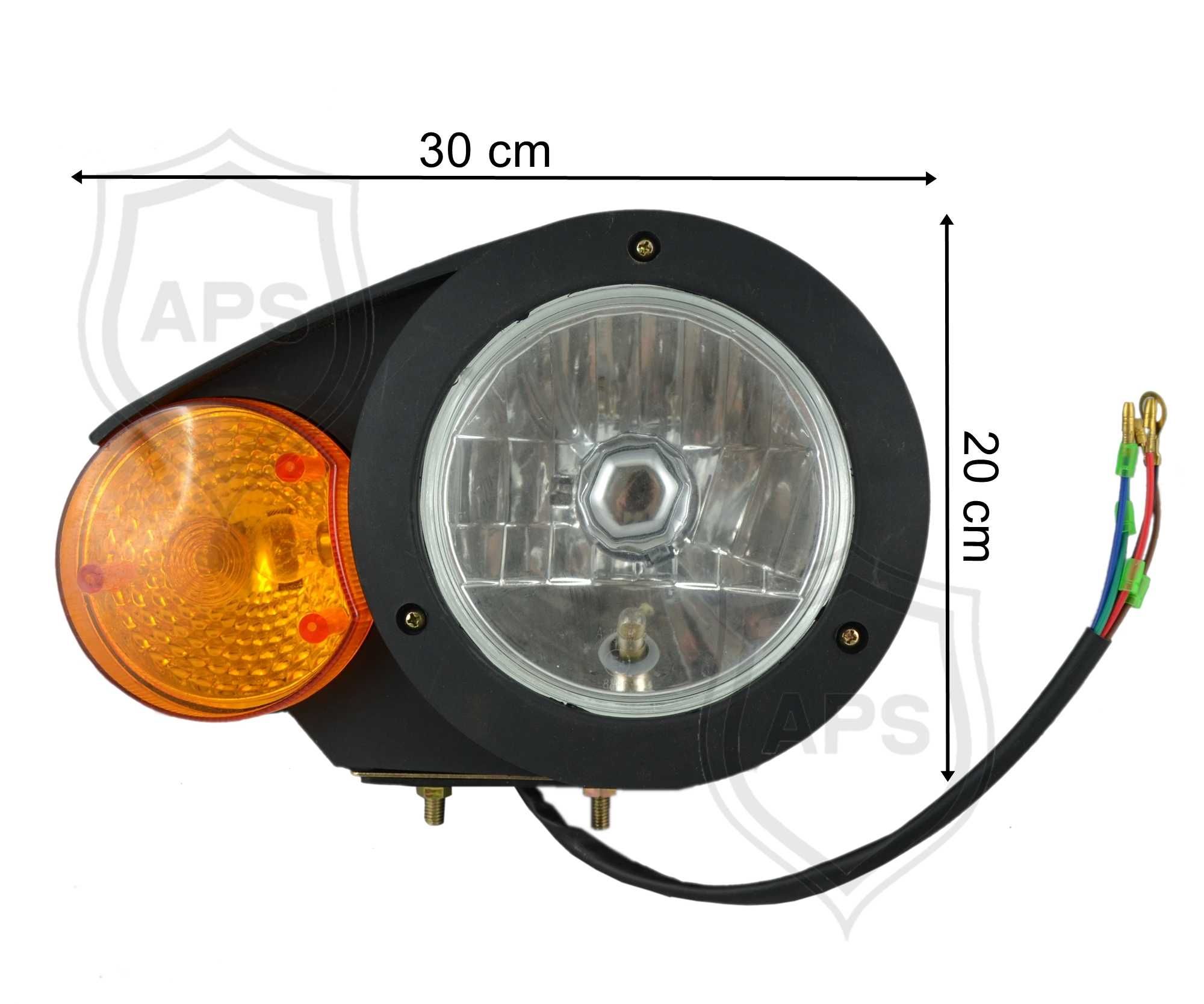 Lampa przednia do ładowarki prawa, lewa SE002 schmidt, everun wolf