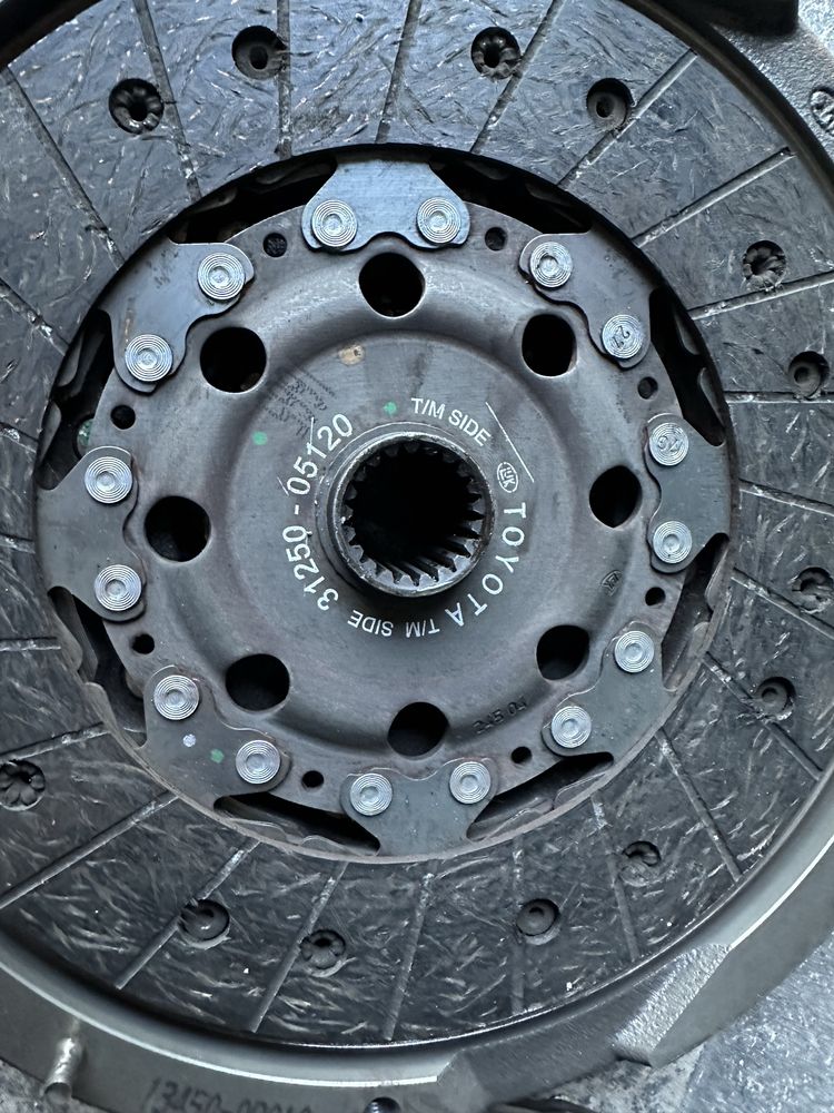 Toyota 2.2 D4D turbo caixa velocidades bi massa volante embraiagem