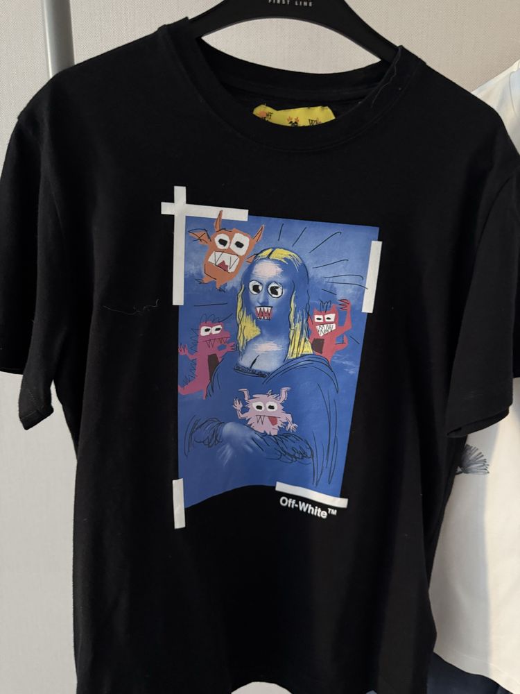 Продам футболку на девочку фирмы off white