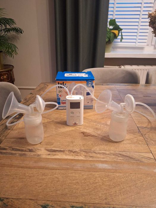Laktator TUFI SPECTRA 9 Plus na dwie piersi + pojemniki na mleko