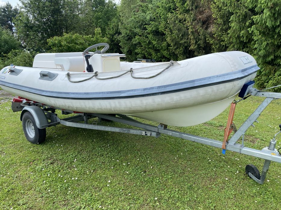 Ponton RH350 z nowa Przyczepka