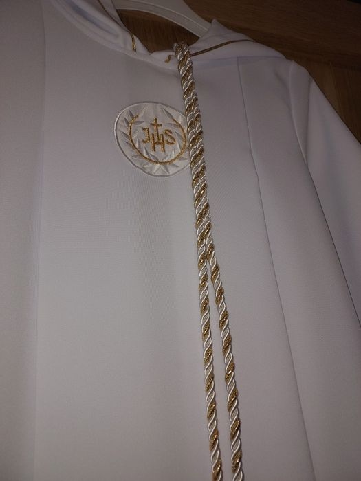 Alba z kapturem plus pokrowiec