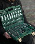 Набір ключів TIREX 108шт противоударний кейс набор ключей бит головок